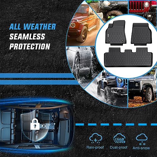 Image of Nilight TPE Floor Mats for Tesla Model Y 5-Seat