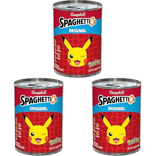 Vista 41 de SpaghettiOs Pasta enlatada con albóndigas, refrigerio saludable para niños y adultos, lata de 15.6 onzas (paquete de 24)