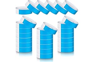 300 Pieces Paper Wristbands for Events