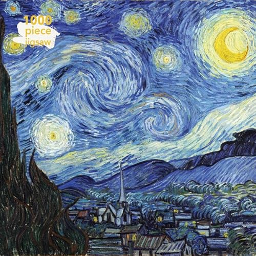 Van Gogh - Starry Night Jigsaw: 1000 Piece Jigsaw Puzzle