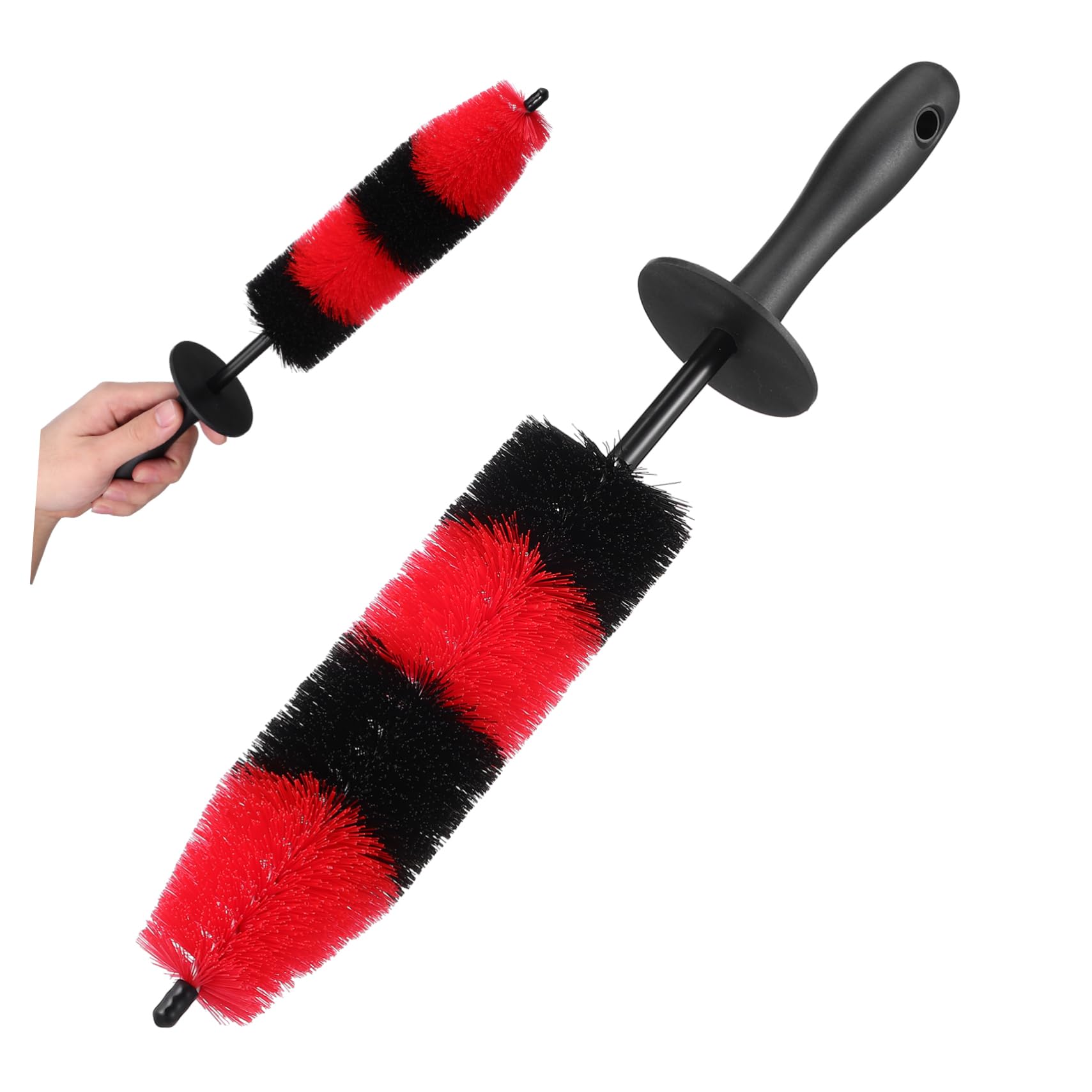 iplusmile 3stücke Car Wheel Cleaning Brush Biegsame Felgenbürste Für Intensive Reinigung Von Alufelgen Und Reifen Ergonomischer Griff Und Langer Stiel Für Müheloses Arbeiten