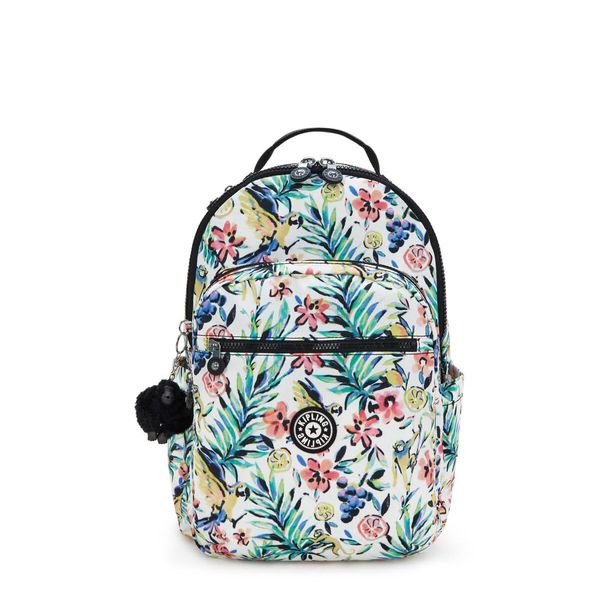KiplingKipling SEOUL Large Backpack, Cocktail Floral, One Size, SEOUL