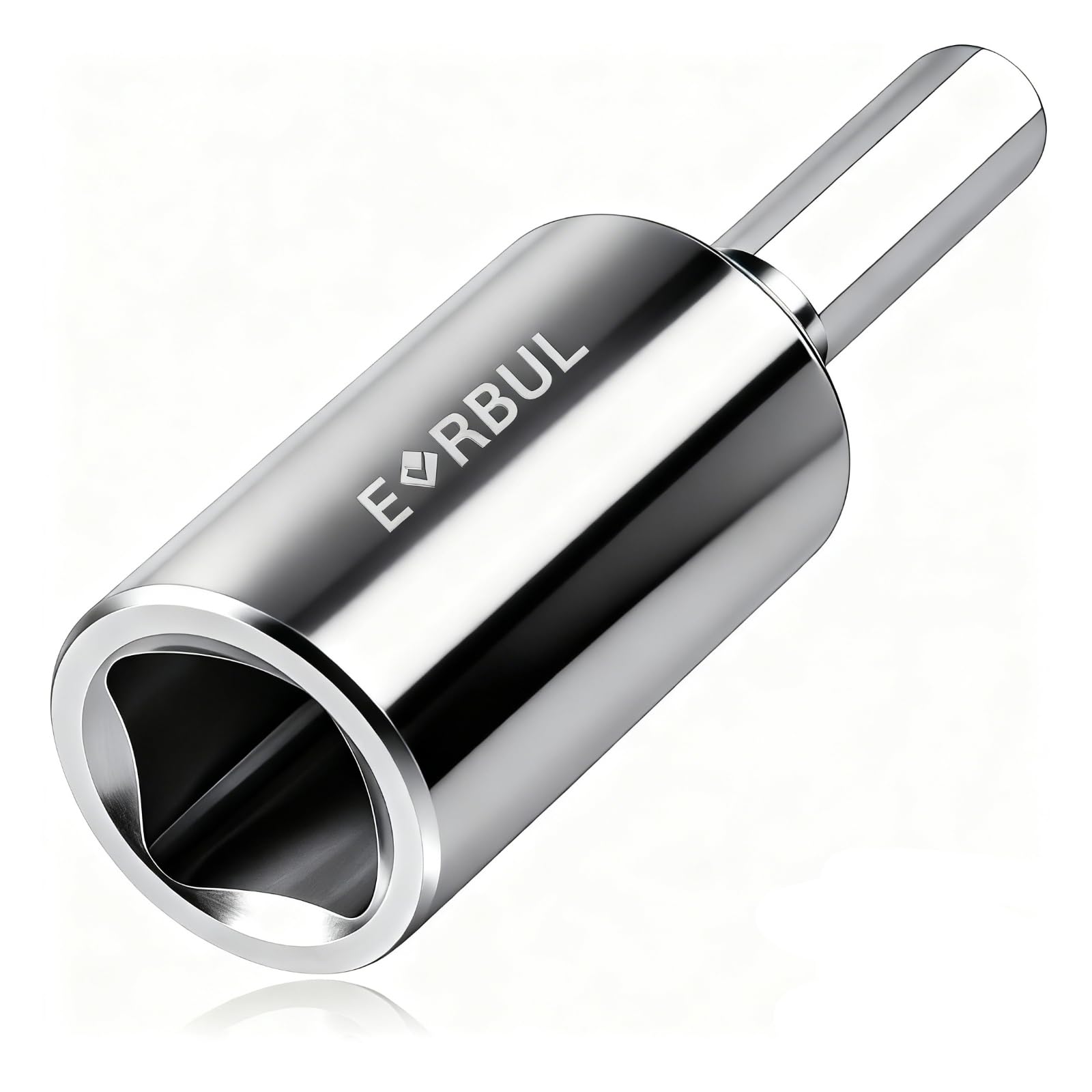 Stainless Steel Trailer Jack Drill Attachment Crank Handle Drill Adapter for Trailer Jacks and Trailer Movers Compatible with JX Series 5X XL MV Pro Stabilizer Jack