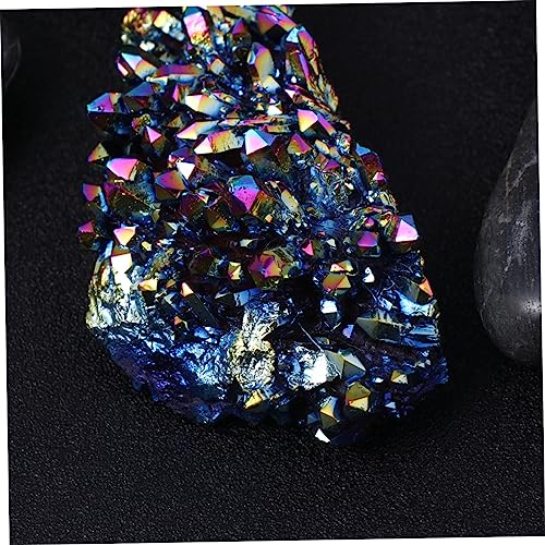 Grappe de cristal décorative multicolore de 100g pour bureau et aquarium