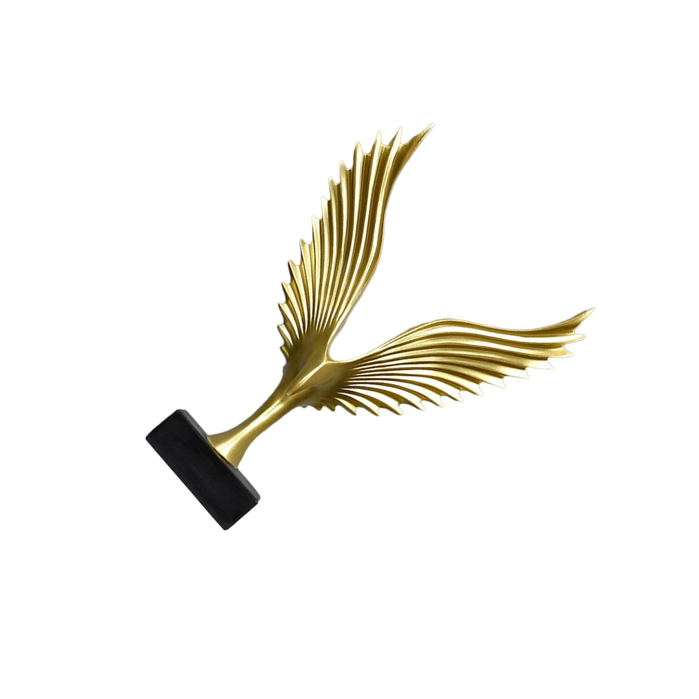 TWISAXC Eagle Wing Statue Eagle Statues Home Decor Desk Indoor Sculpture Decorative Bird Figurine Stunning Craftsmanship Sculpture Wing Resin Figurine Animal Figure