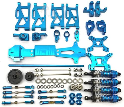 R.S 1 juego de metal completo actualización kit de piezas de repuesto C asiento taza de dirección brazo oscilante engranajes de aluminio