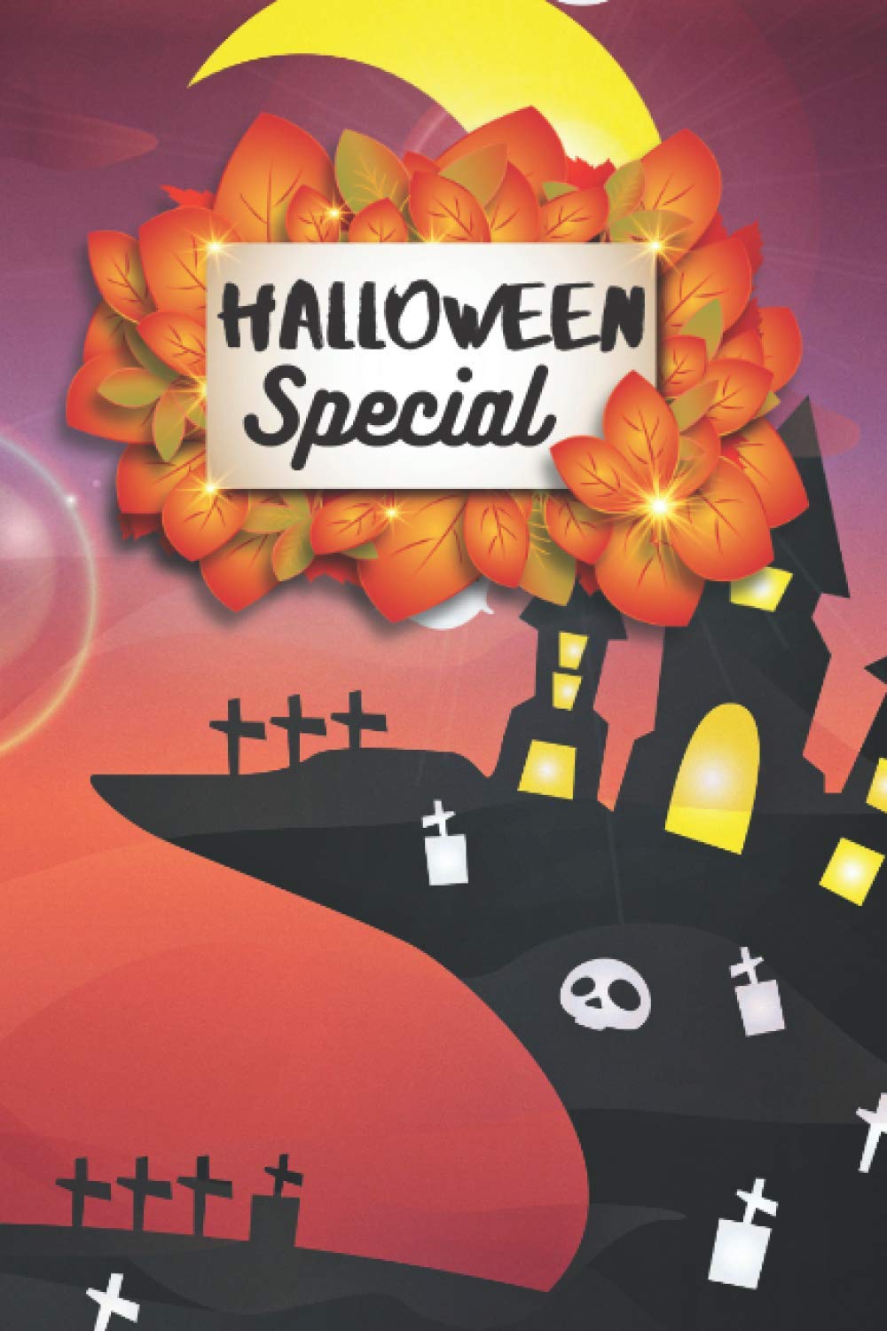 Halloween special: 300 paged halloween journal notebook | 6"×9" sized notebook | Premium quality journal notebook | Halloween journal notebook for ... in your life,.. especially for journalist.