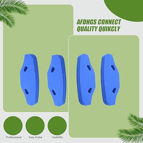 Miniatura 5 de 4PCS RC uretano parachoques delantero para Tamiya TT-01TT-02TGS 53683 OP683 51007 Parachoques actualización piezas (azul