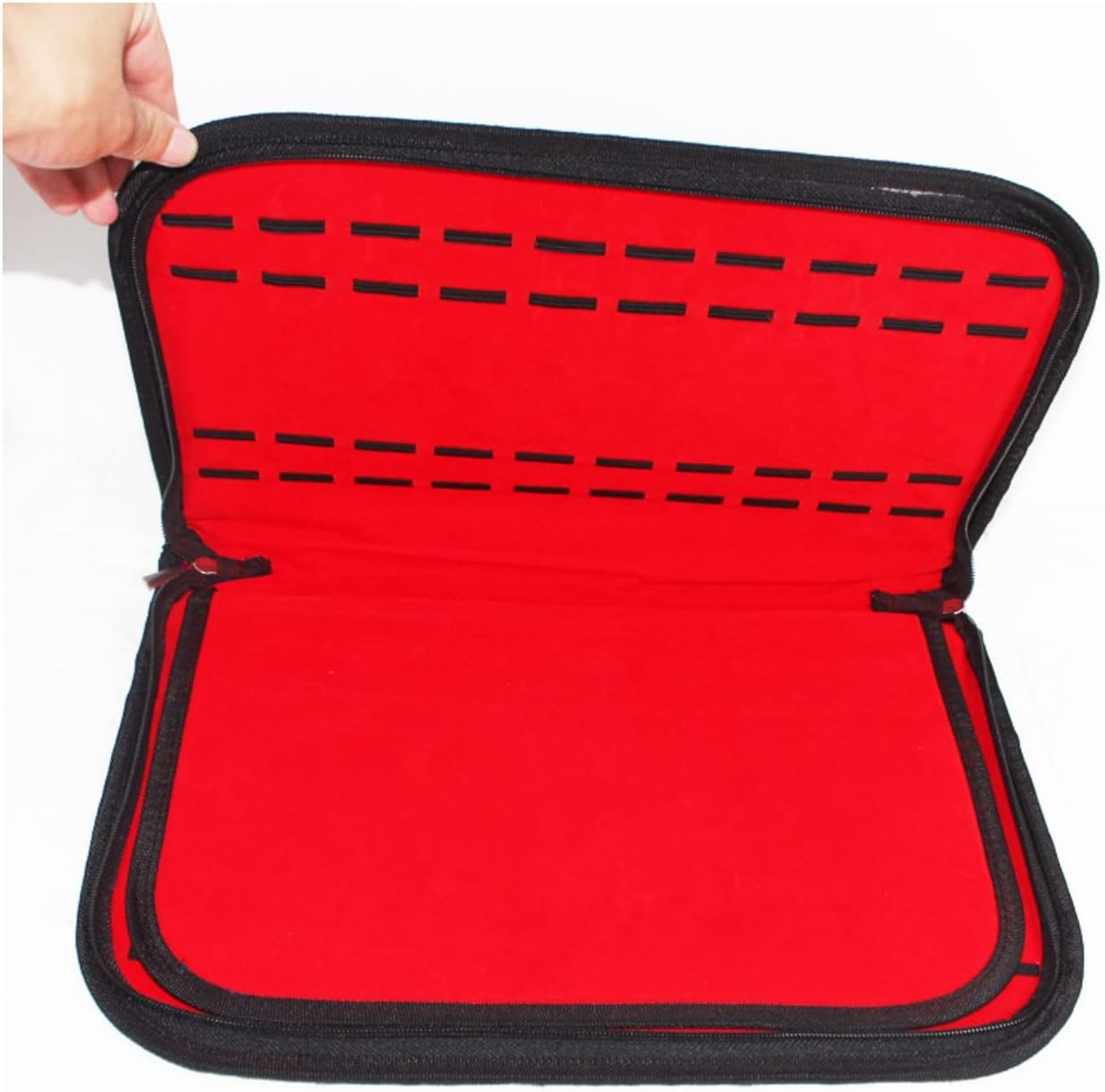 Knife Display Case, Knife Case, Knife Storage Case for 40+ Pocket Knives, Folding Knife Holder Organizer, Knives Roll Collection Pouch Carrier Bag for Men,Survival,Outdoor,Tactical,Kitchen,EDC Mini Knife