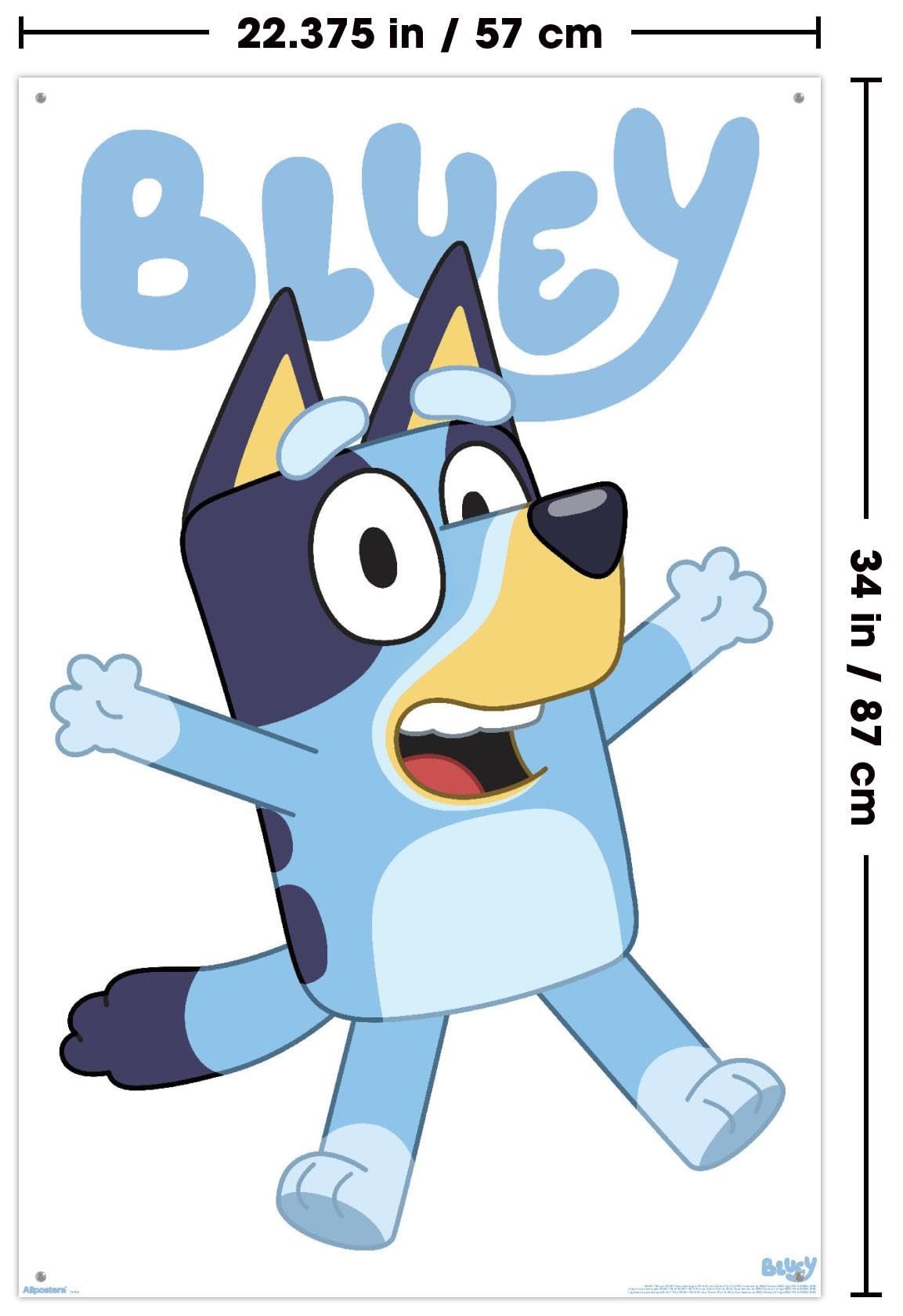 Amazon.com: Trends International Bluey - Bluey Feature Series Wall