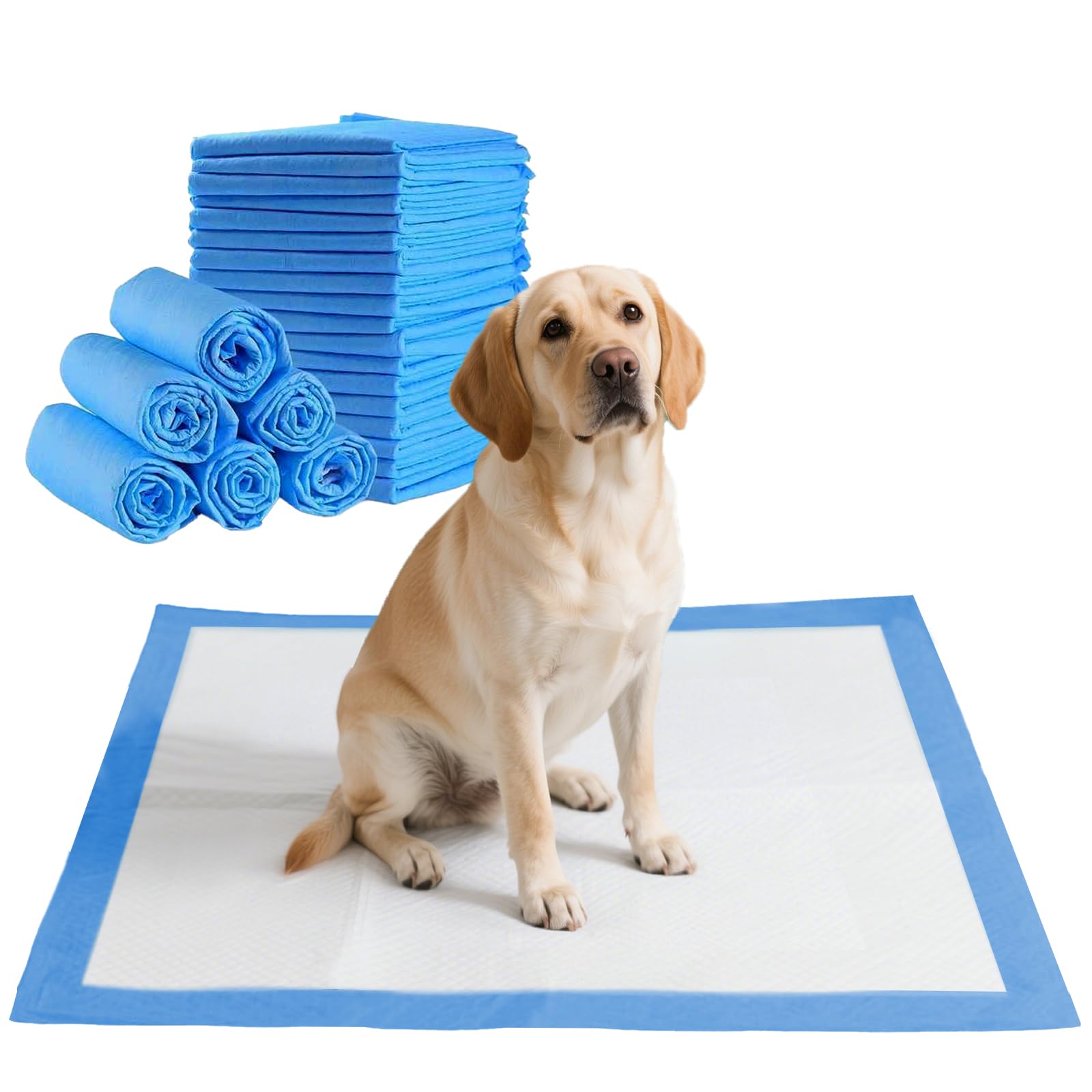 Tapis d'incontinence à séchage rapide et haute absorption 76x91cm étanche - 80 pièces