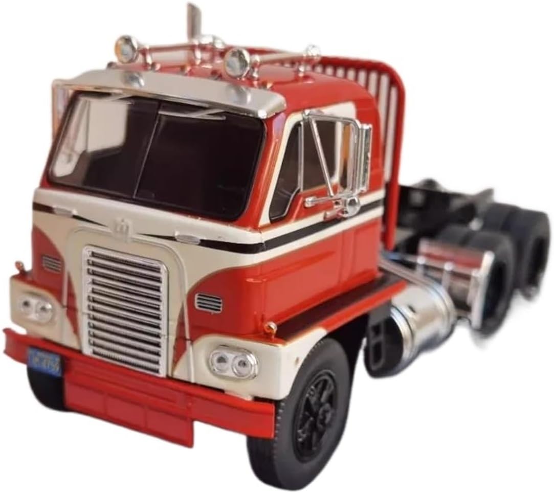 Metal Model Cars 1 43 for Harvester DCOF-405 1959 Tractor Truck Alloy Car Model Decoration Collection