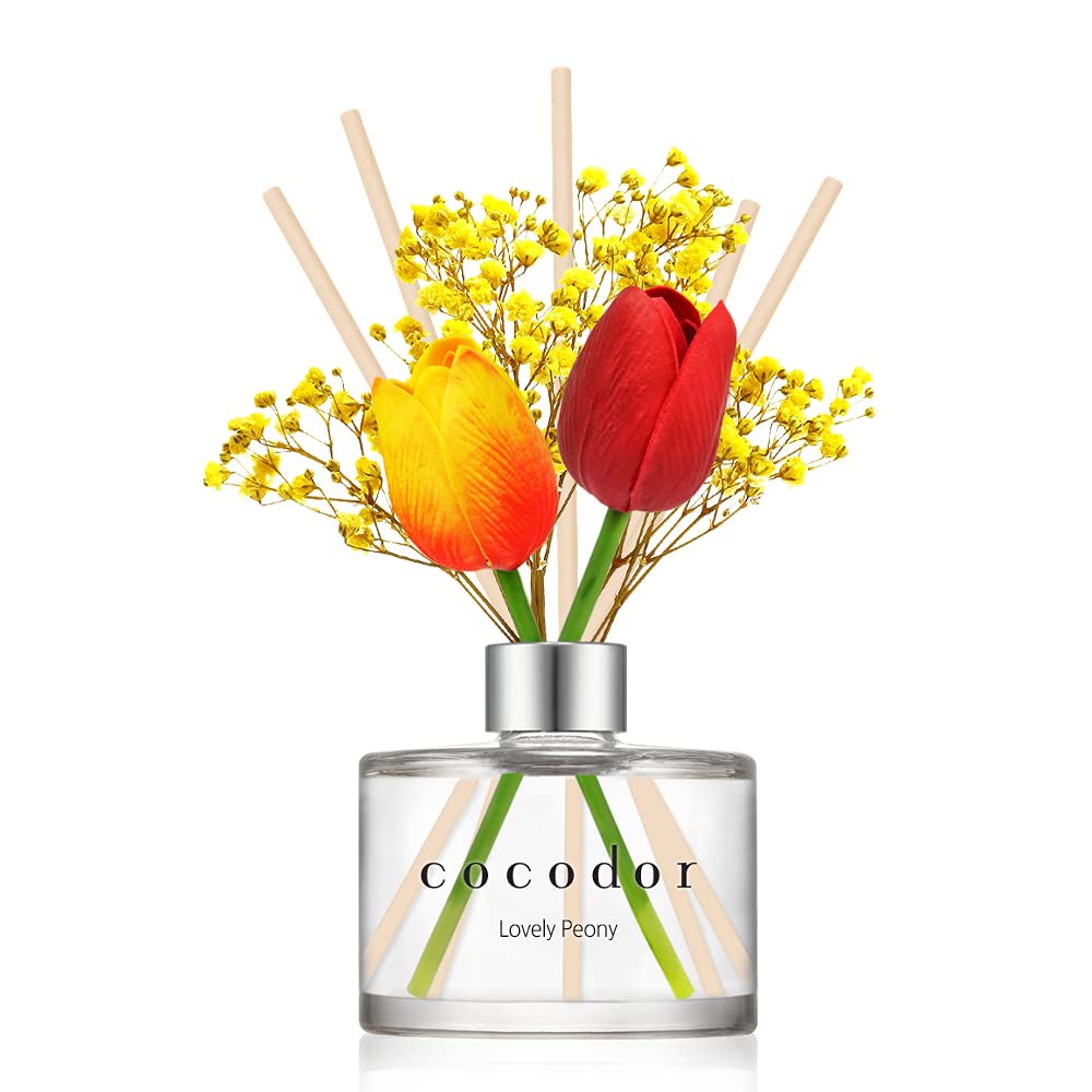Cocod'or Peony [Eu][Amz] Tulip Diffuser 200Ml/6.7Oz
