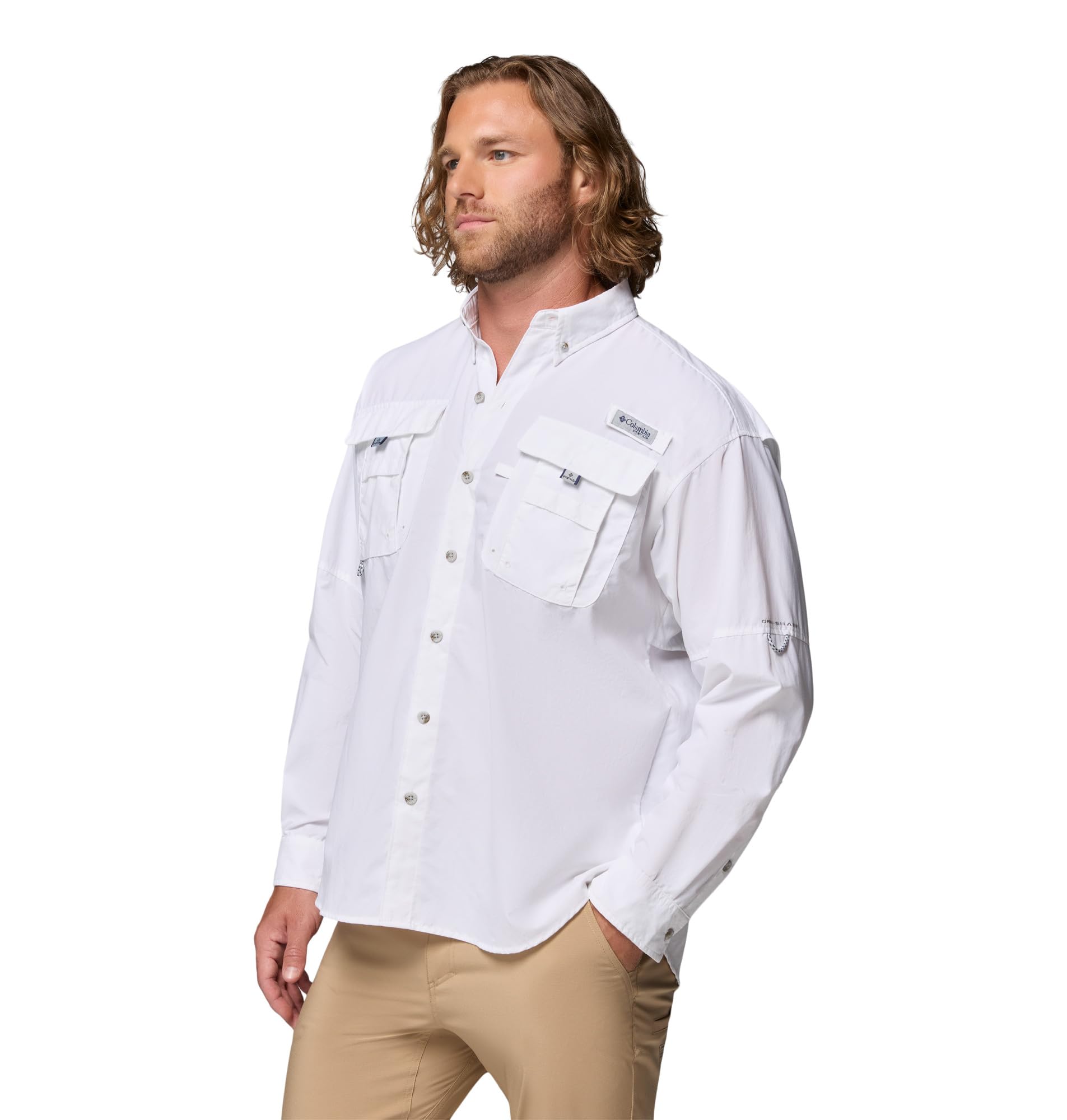 Columbia PFG Bahama II - Camisa de manga larga para hombre