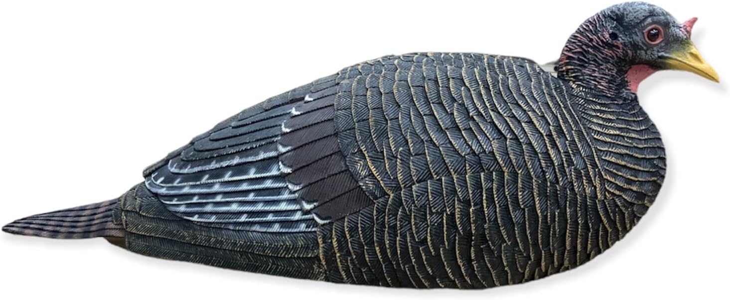 Bone Collector Laydown Hen Turkey Decoy | Laying Position Attracts Gobblers & Jakes