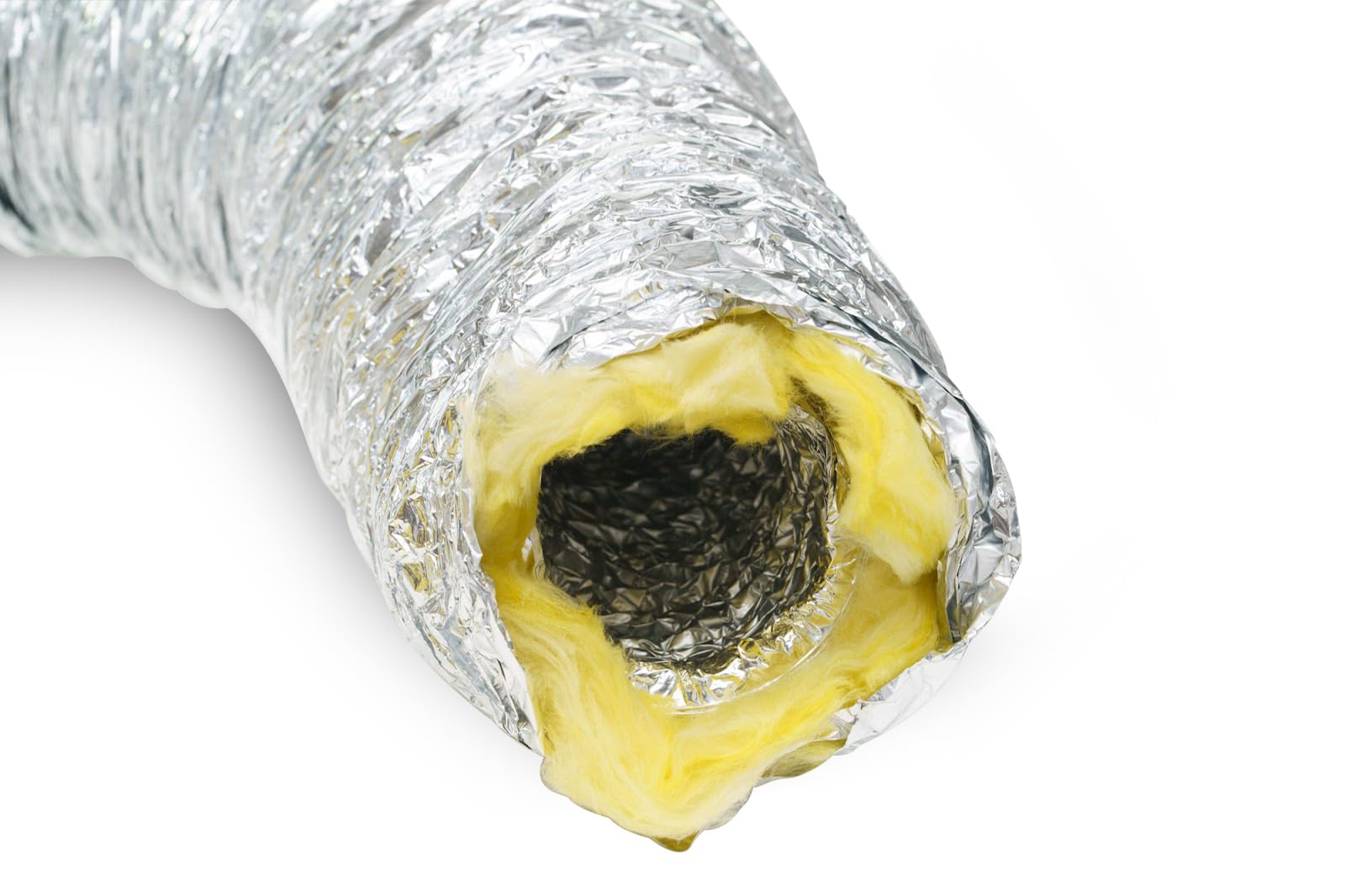 Flexibleducting.com Silver Acoustic Flexible Ducting - 10 Metre - 82Mm (3") Diameter