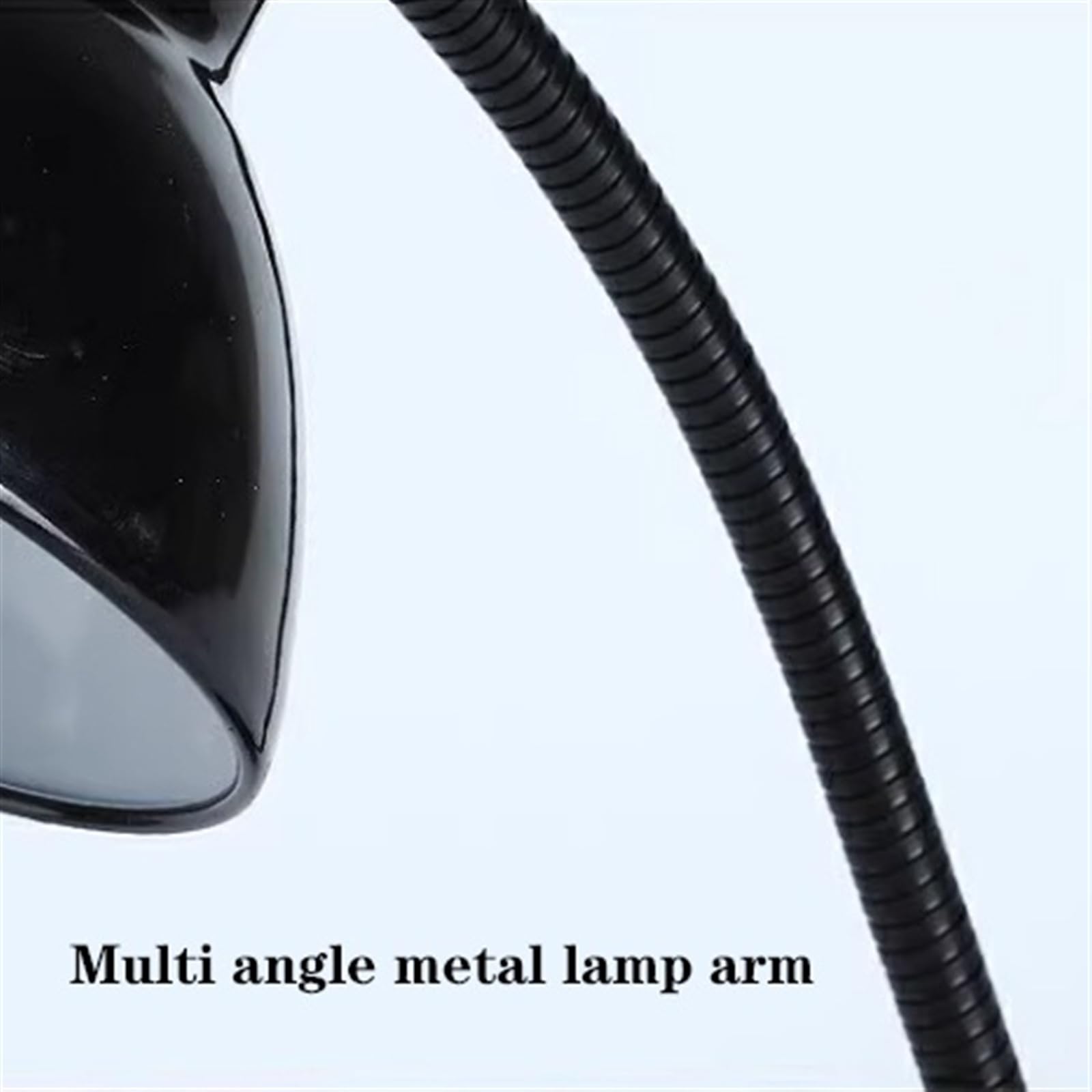 Lampada da Scrivania Lampada da scrivania a LED, lampada da scrivania in metallo for protezione degli occhi, lampada da lettura flessibile a collo di cigno con 3 modalità di illuminazione for ufficio