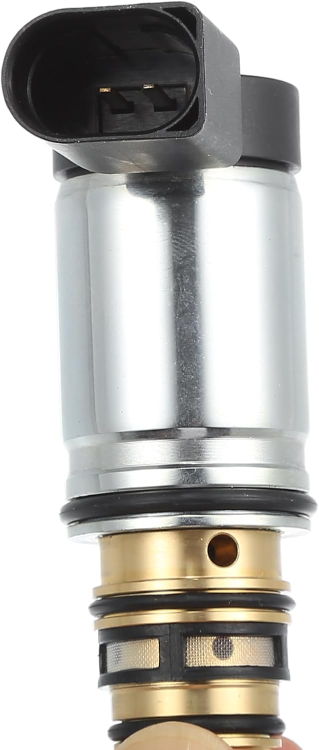 X AUTOHAUX AC Compressor Control Solenoid Valve Air Conditioner Control Valve Replacement No.1KD820803H/1K0820803F for Volkswagen Passat 2022