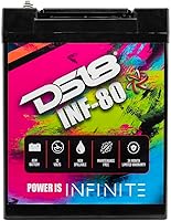 Vista 3 de DS18 INF-80AH 2300 Watts Batería AGM de celdas de potencia de 12 voltios con terminal de perno M6, libre de mantenimiento - Alto rendimiento