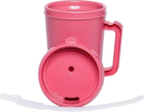 Miniatura 9 de Vakly Jarra de hospital aislada  34 oz  Botella de agua recargable caliente y fría  Con popote flexible y boquilla para verterbeber (1)