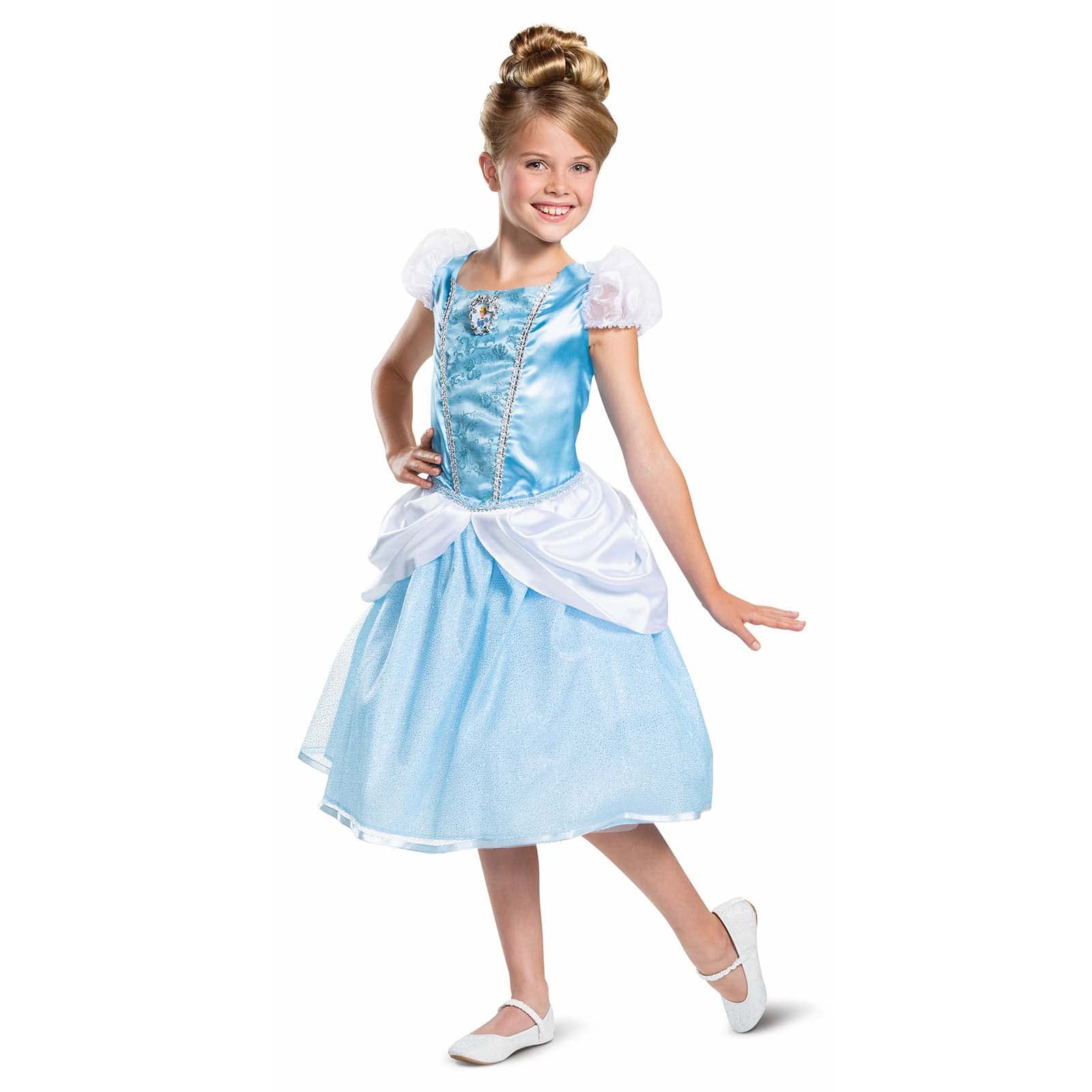 Disney Princess Cinderella Fancy Dress for Kids, Girls Disney Dress Up
