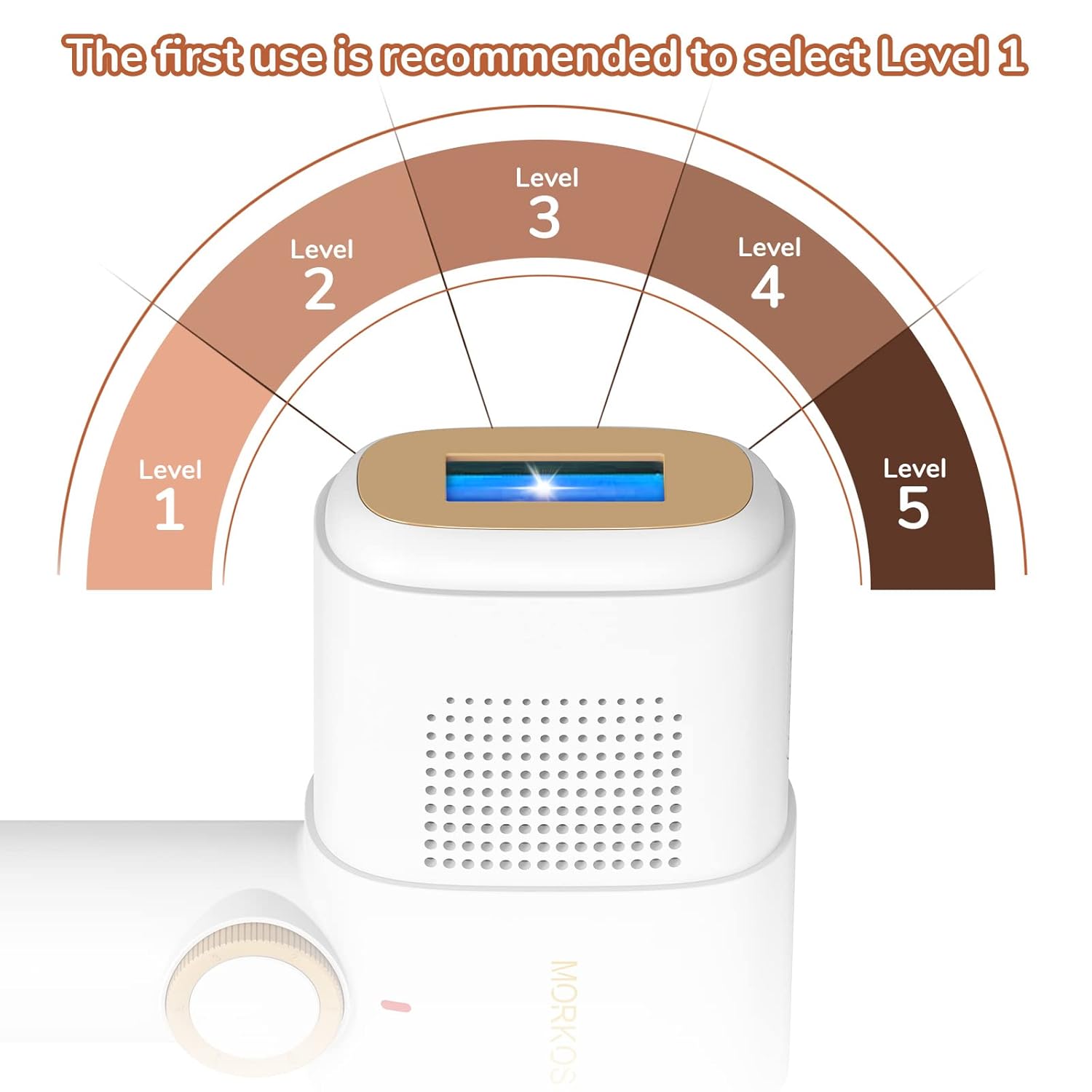 MORKOS IPL Depilador de luz de pulso 999,999 Flashes, depilação a laser 2 modos de 5 níveis, remoção a laser indolor para rosto, braços, pernas, axilas, depiladora a laser… em promoção! Veja a oferta e mais achadinhos de Depilação 8 Hoje é o melhor dia para comprar MORKOS IPL Depilador de luz de pulso 999,999 Flashes, depilação a laser 2 modos de 5 níveis, remoção a laser indolor para rosto, braços, pernas, axilas, depiladora a laser… com aquele preço maroto! Promoção! Aproveite a oferta! 8