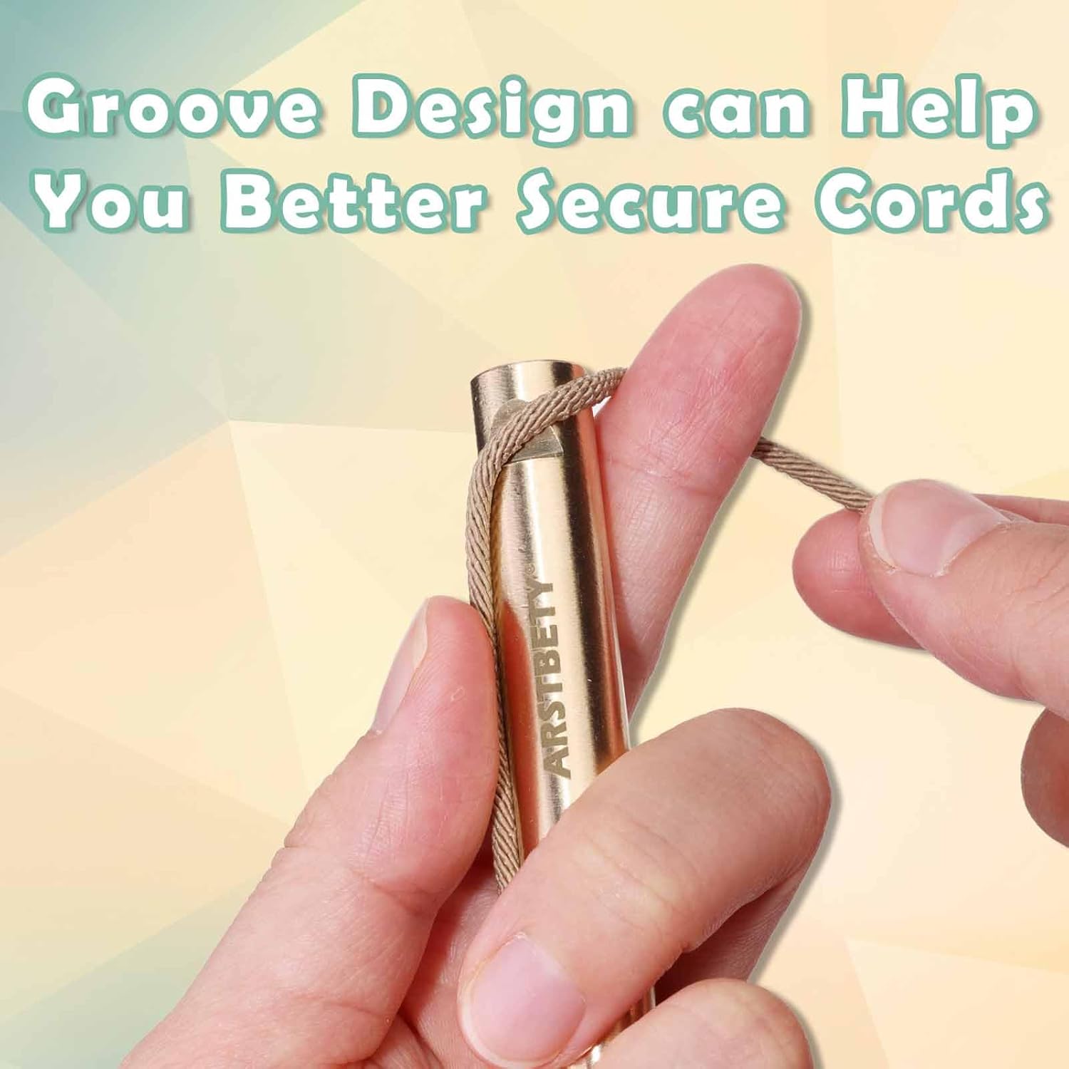 Double-Head Rosary Knotting Tool, Rosary Knot Maker Tool Supplies for Making Bead Rosaries (Gold) - Image 3