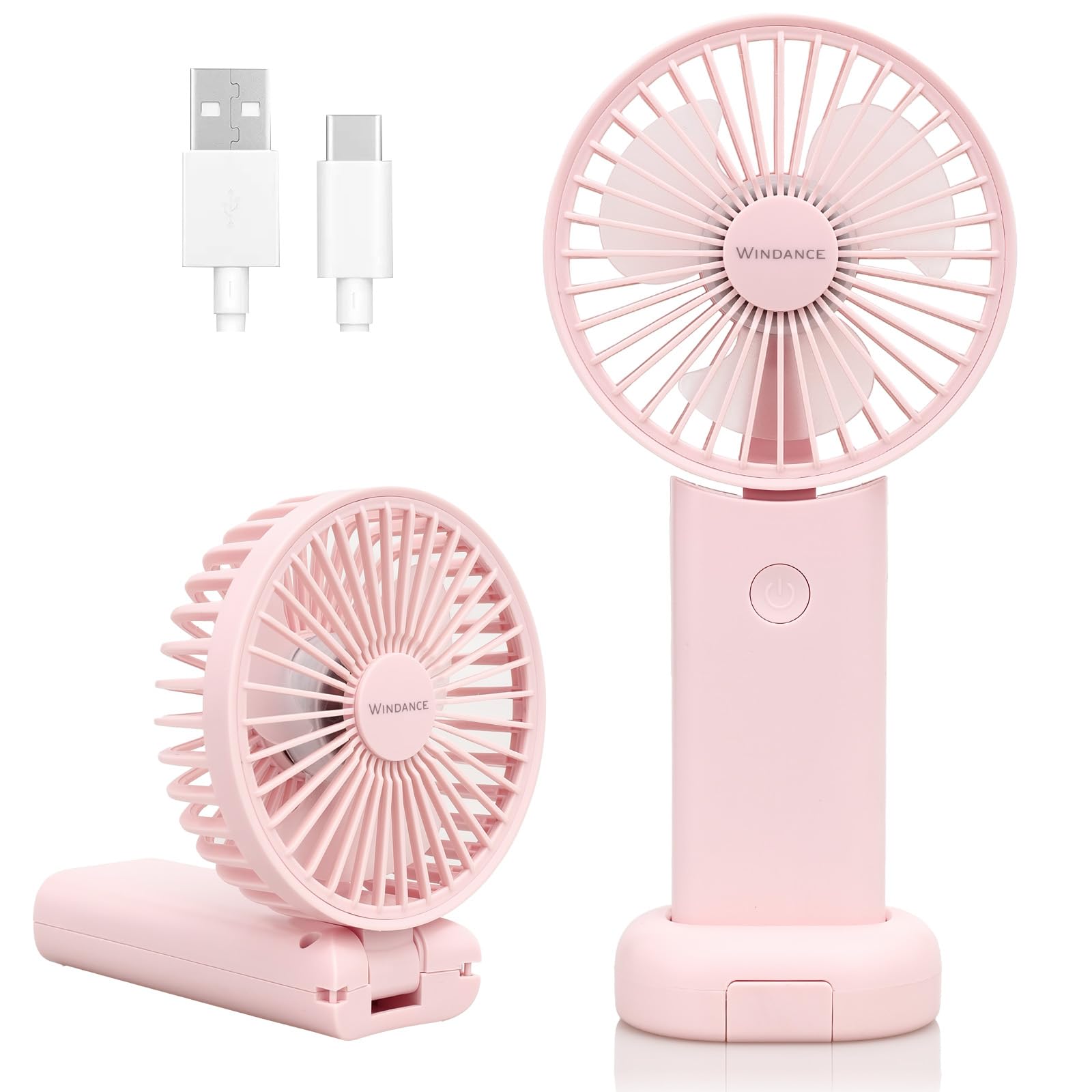 Amazon.com: Windance Powerful Personal Fan,4000mAh Handheld Fan 