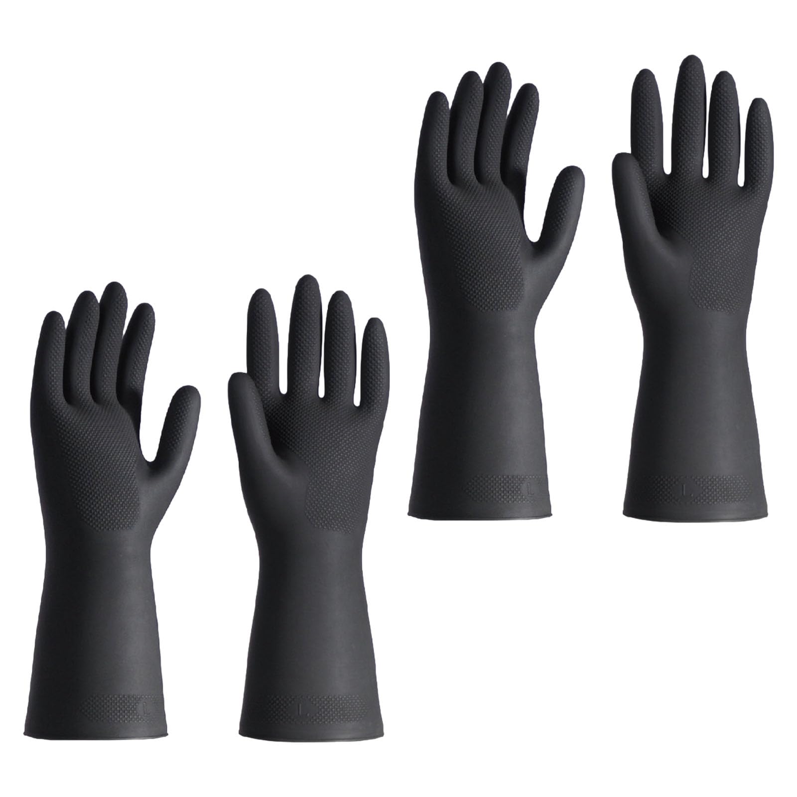 Kalttoy Multicolor Multi Purpose Rubber Gloves With Comfortable Grips For Construction Agriculture And Household Use Waterproof Work Gloves