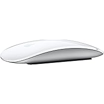 Apple Magic Mouse: Bluetooth, ricaricabile. Compatibile con Mac o iPad; Bianco, superficie Multi-Touch (Lightning)