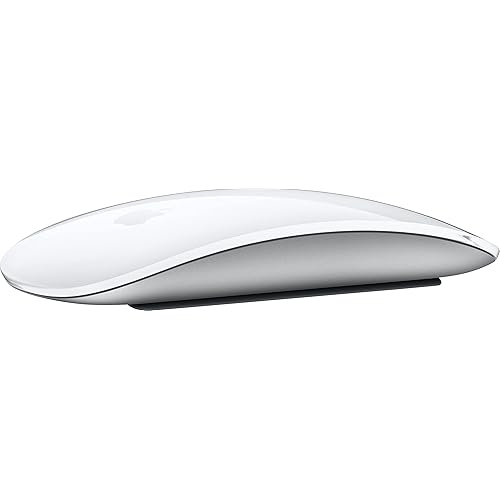 Apple Magic Mouse: Bluetooth, ricaricabile. Compatibile con Mac o iPad; Bianco, superficie Multi-Touch (Lightning)