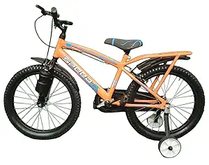 RC BIKES 20T Clipper Brakes Bike Cycle for Boys/Girls | Frame: 20 inches | (Speed X, Orange)