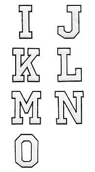 アルファベット参考画像その2 アルファベットワッペン(A～Z)(ビジター)(Z): ユニフォーム