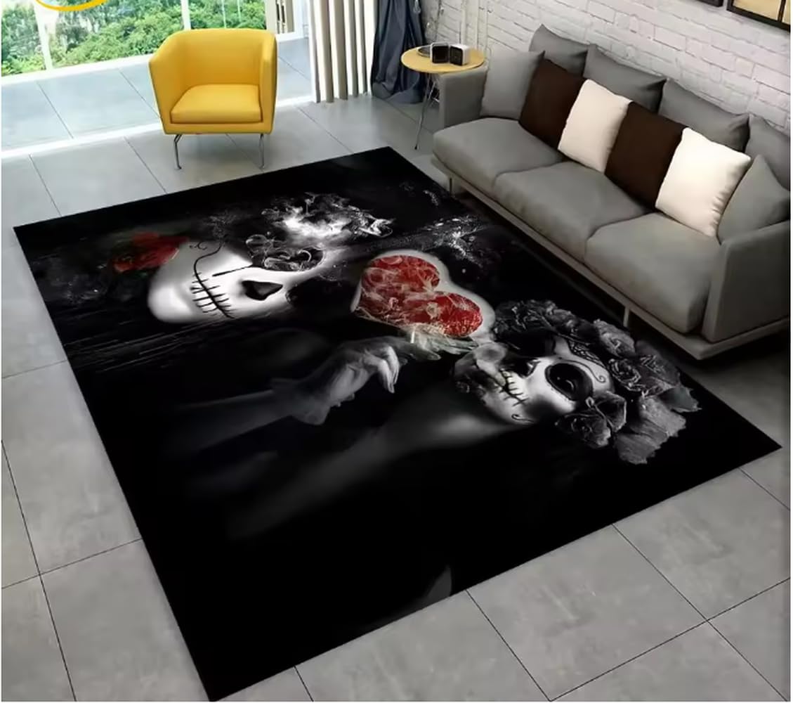 Tapis gothique antidérapant de 100X160Cm pour une sécurité de sol optimale