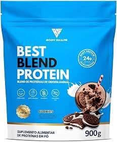 Whey Protein Best Blend 900g Sabor: Cookies & Cream - Body Shape
