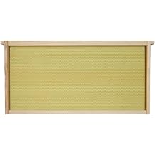 Mann Lake Premium Beekeeping Frames, Fully Assembled, Enhanced Max Wax Coating for Rapid Comb Drawing, Universal Fit, BPA & BPS Free, 9 1/8 Inches, Natural, 20-Pack