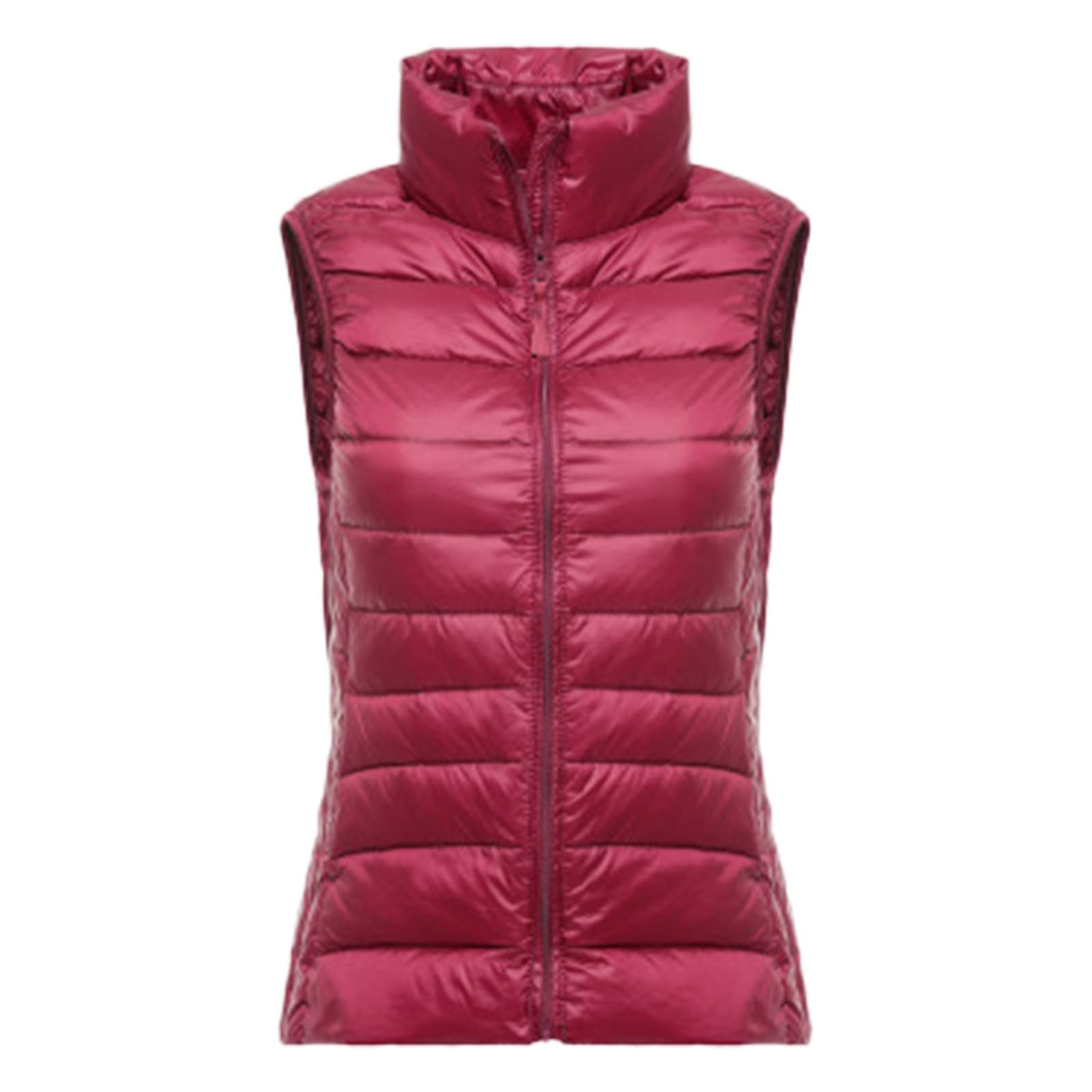 VKVWIV Tuxedo for Women Formal Set Light Women's Cotton Undershirt Undershirt Can Shoulder Solid Color Stand Up Collar Zipper Slim Short Womens Western Trench Coat