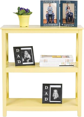 Miniatura 4 de Pearington Estantería para libros, tamaño único, amarillo