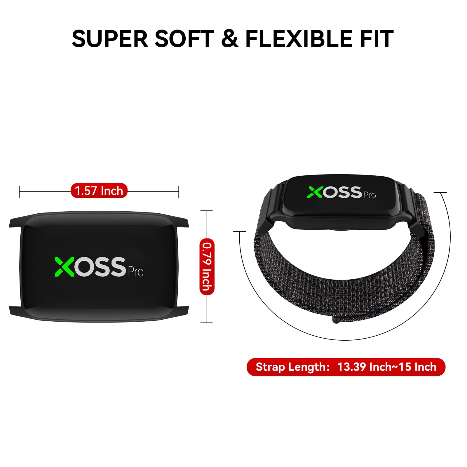 XOSS BBP brassard moniteur de équence cardiaque bras XOSS BBP brassard moniteur de équence cardiaque bras