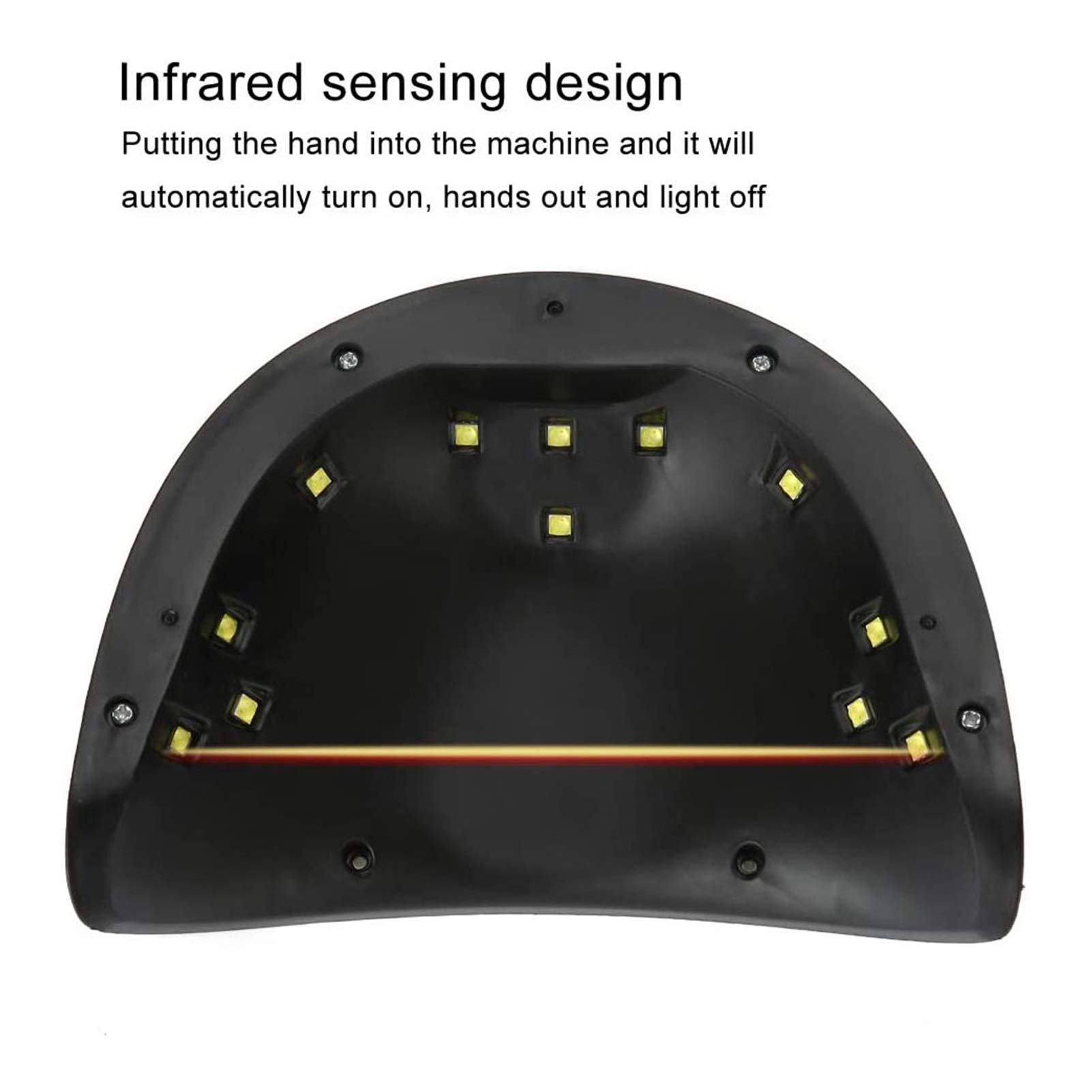 lampa do paznokci, Żelowe lakiery do paznokci LED