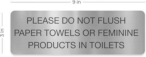 Miniatura 103 de SBLABELS Authorized Personnel Only - Letrero adhesivo para puerta y pared para restaurantes y pequeñas empresas, 3 x 9 pulgadas, color plateado