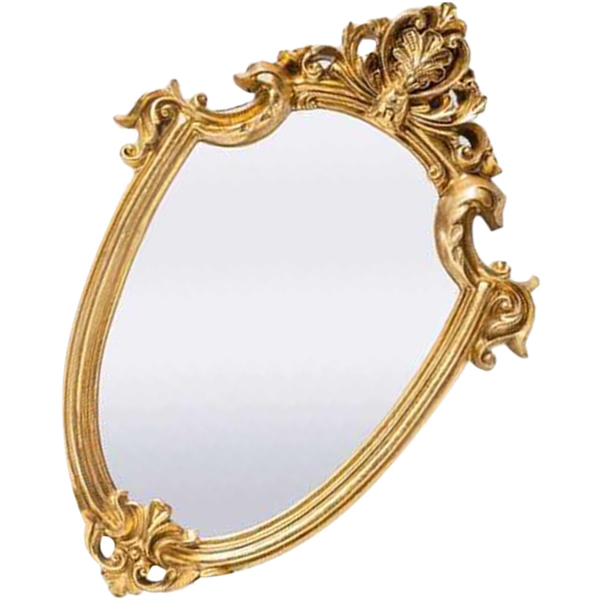 Miroir en verre sans odeur or haut de gamme Alipis style vintage