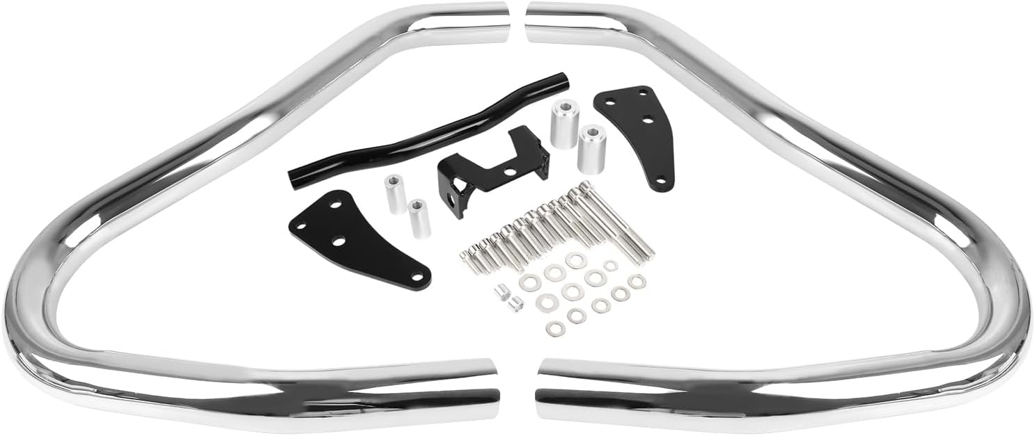 Highway Crash Bar Engine Guard Compatible with BMW R18 R18B CLASSIC R 18 2020 2021 2022(Chrome)