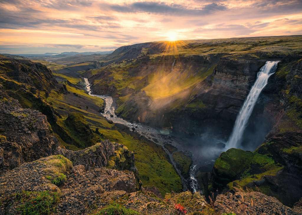 Ravensburger 1000 Piece Puzzle - Scandinavian Places: Shark Foss Iceland, Puzzle For Adults & Teens 14+