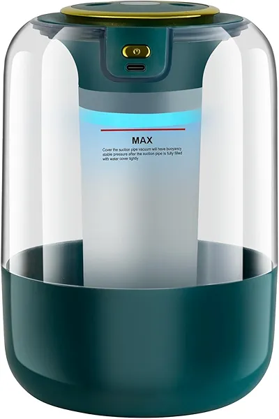Humidifier with Double Nozzle, 2.2L Humidifiers for Bedroom, 26dB Quiet Dual Spray Cold Mist Humidifier for Plants, Office, and Home Baby Nursery, 3 Gear and Night Light, Easy to Fill & Clean