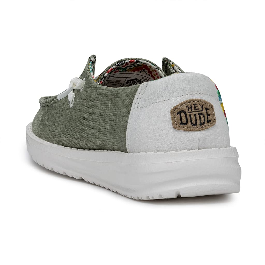 Hey Dude Wendy Youth Boho Moc Toe Shoes Mujer