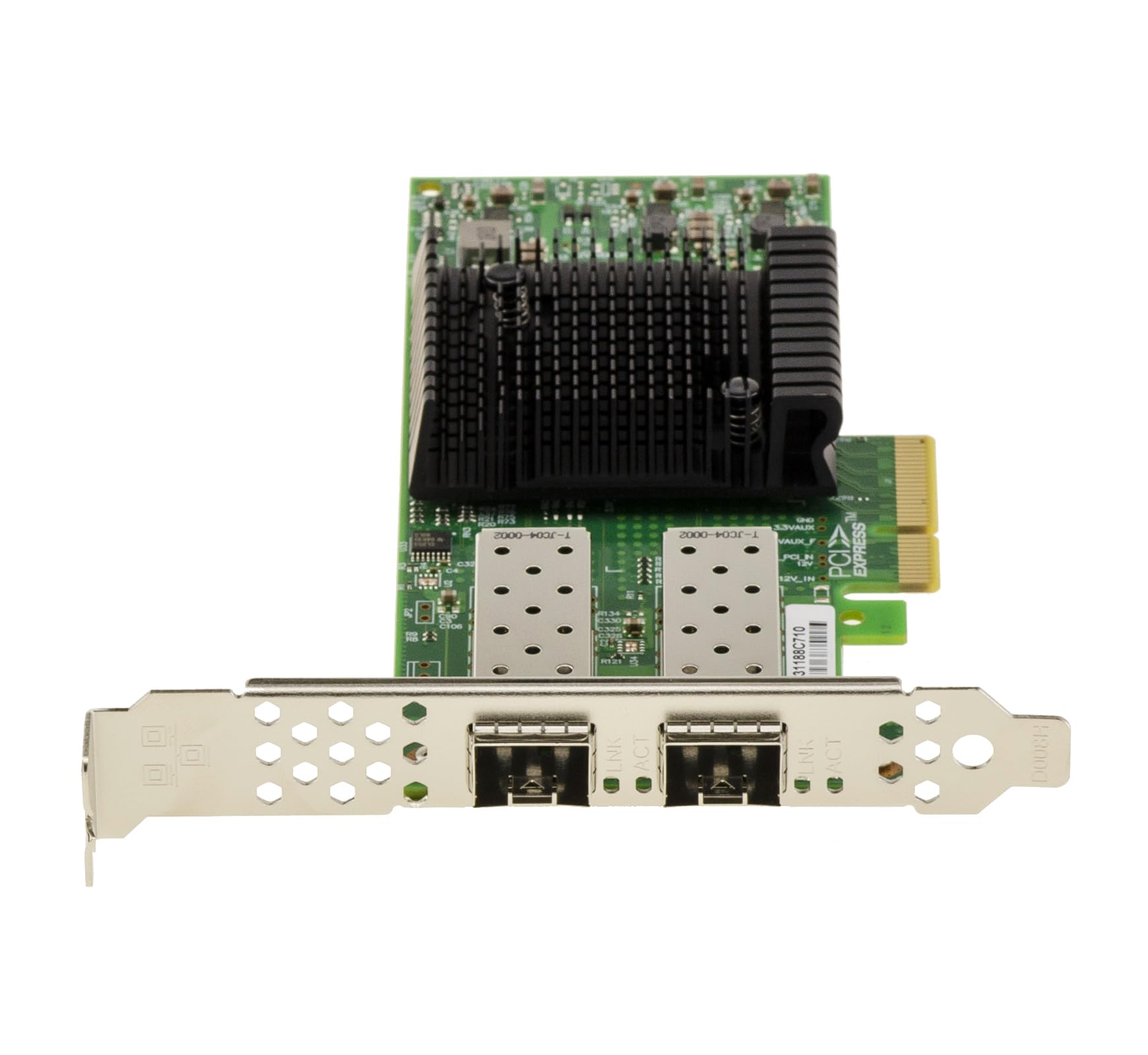 KALEA-INFORMATIQUE Scheda controller PCIe x4 LAN 10G in fibra SFP+ a 2 porte con chipset MELLANOX ConnectX-4, supporto RDMA, SR-IOV, PXE