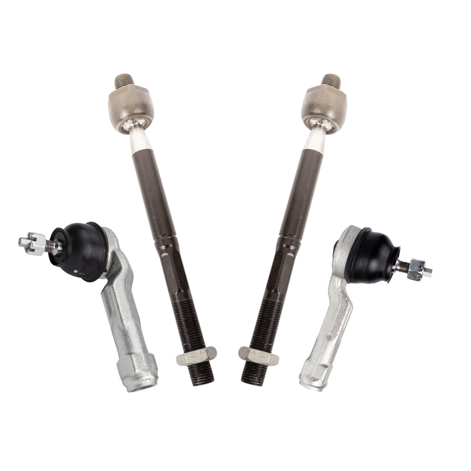 kiideiディフェンダー4 Amazon.com: Inner and Outer Driver and Passenger Side Tie Rod Set