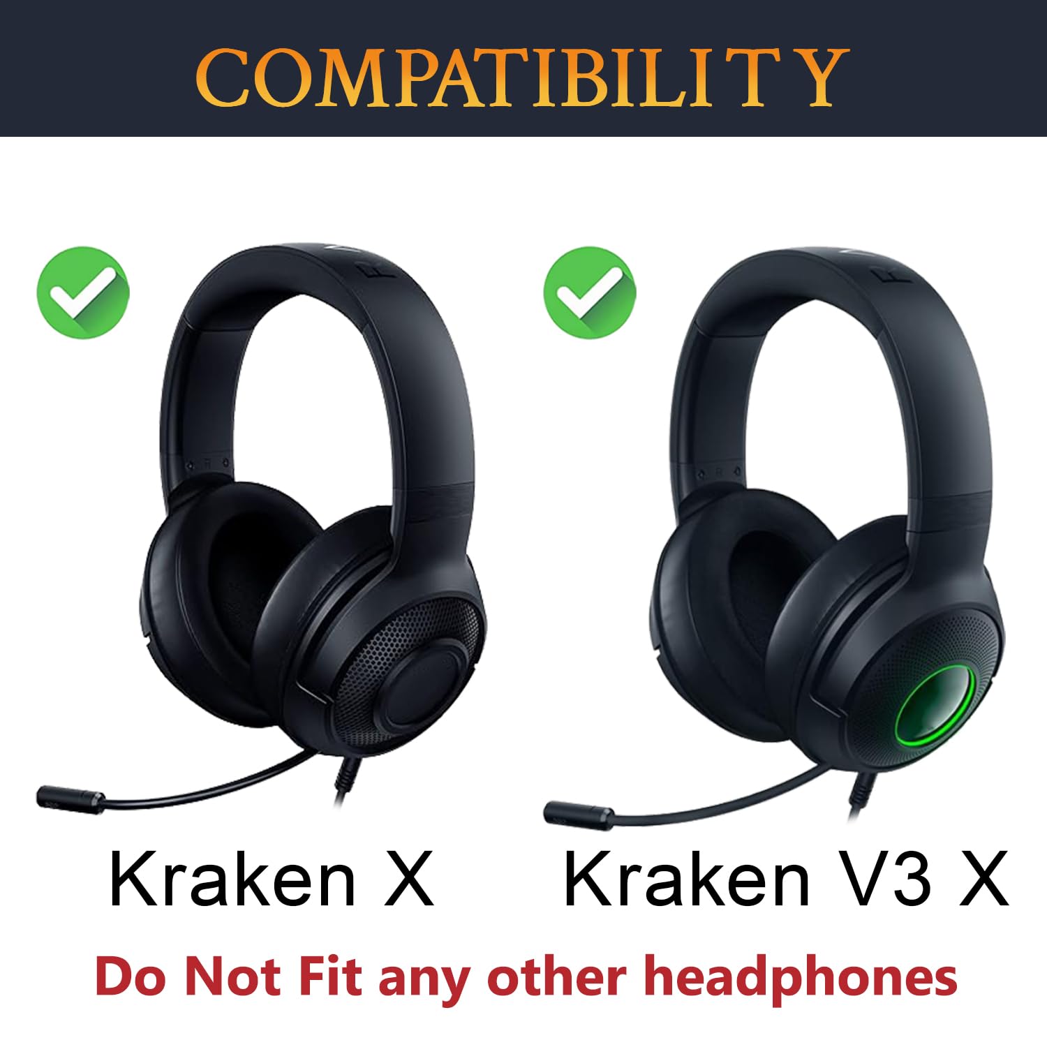 Amazon | SOULWIT ヘッドバンド ヘッドホン バンド Razer Kraken X/V3X