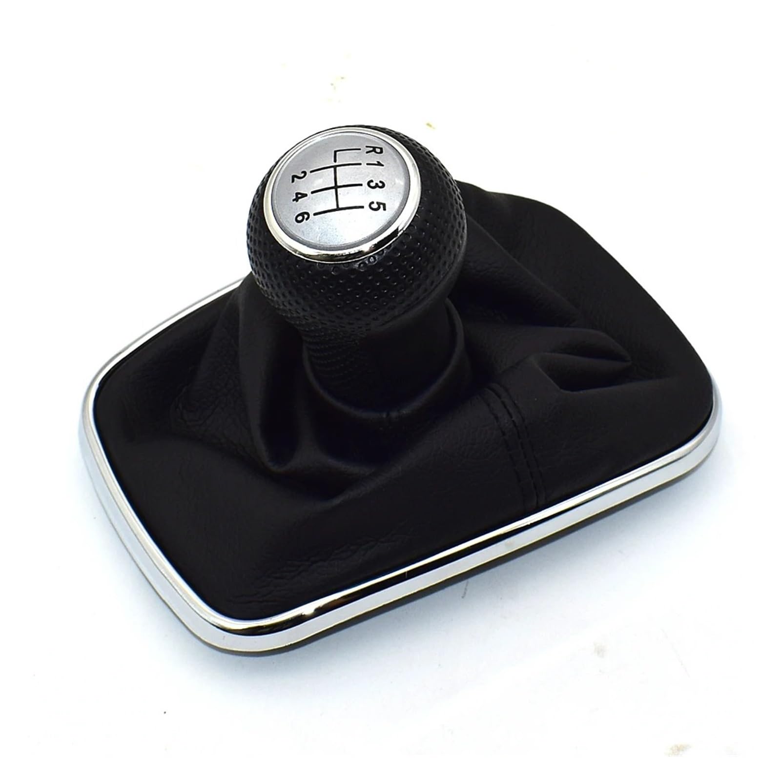 Vavgkdkpzb 6 Speed E Shifter Lever Handle For Vw Mk4 For Jetta For Bora 1999-2004 5 6 Speed Gear Shift Knob Lever Shifter Gaiter Boot(6 Speed E)